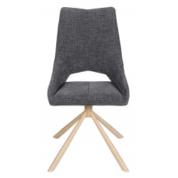 CHAISE CONTEMPORAINE PIVOTANTE GASTONNE BOIS