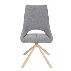 CHAISE CONTEMPORAINE PIVOTANTE GASTONNE BOIS