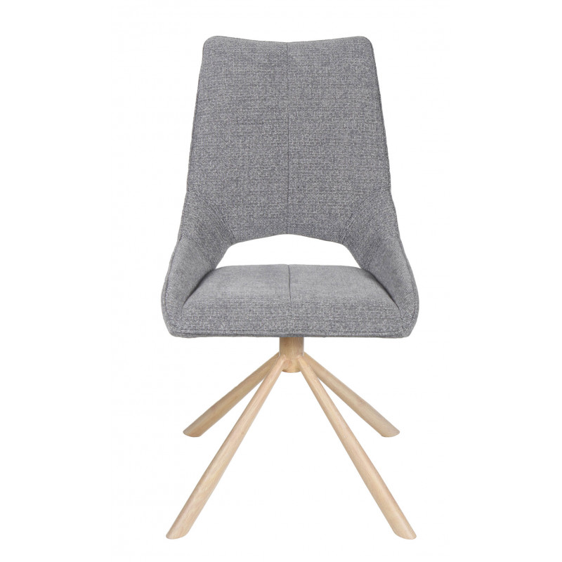 CHAISE CONTEMPORAINE PIVOTANTE GASTONNE BOIS