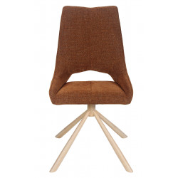 CHAISE CONTEMPORAINE PIVOTANTE GASTONNE BOIS