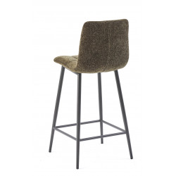 TABOURET DE CUISINE SNACK EN TISSU RASMUS VERT