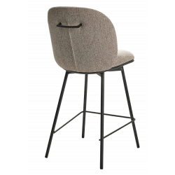 TABOURET SNACK CONTEMPORAIN EN TISSU ZEN