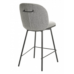 TABOURET SNACK CONTEMPORAIN EN TISSU ZEN