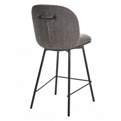 TABOURET SNACK CONTEMPORAIN EN TISSU ZEN
