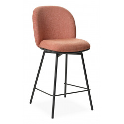 TABOURET SNACK CONTEMPORAIN EN TISSU ZEN