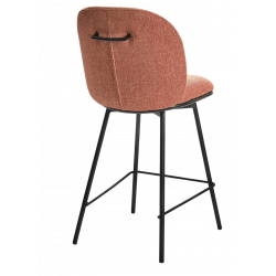 TABOURET SNACK CONTEMPORAIN EN TISSU ZEN