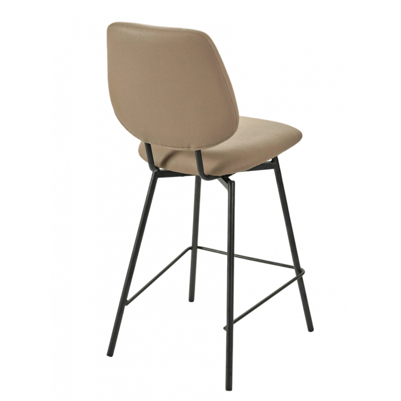 TABOURET DE CUISINE PIVOTANT SUZY EN SIMILICUIR