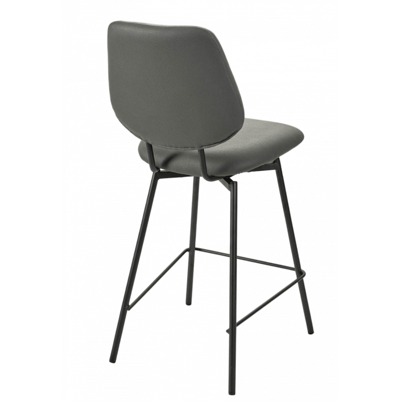 TABOURET DE CUISINE PIVOTANT SUZY EN SIMILICUIR