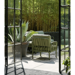 FAUTEUIL LOUNGE D'EXTÉRIEUR KOMODO AGAVE NARDI