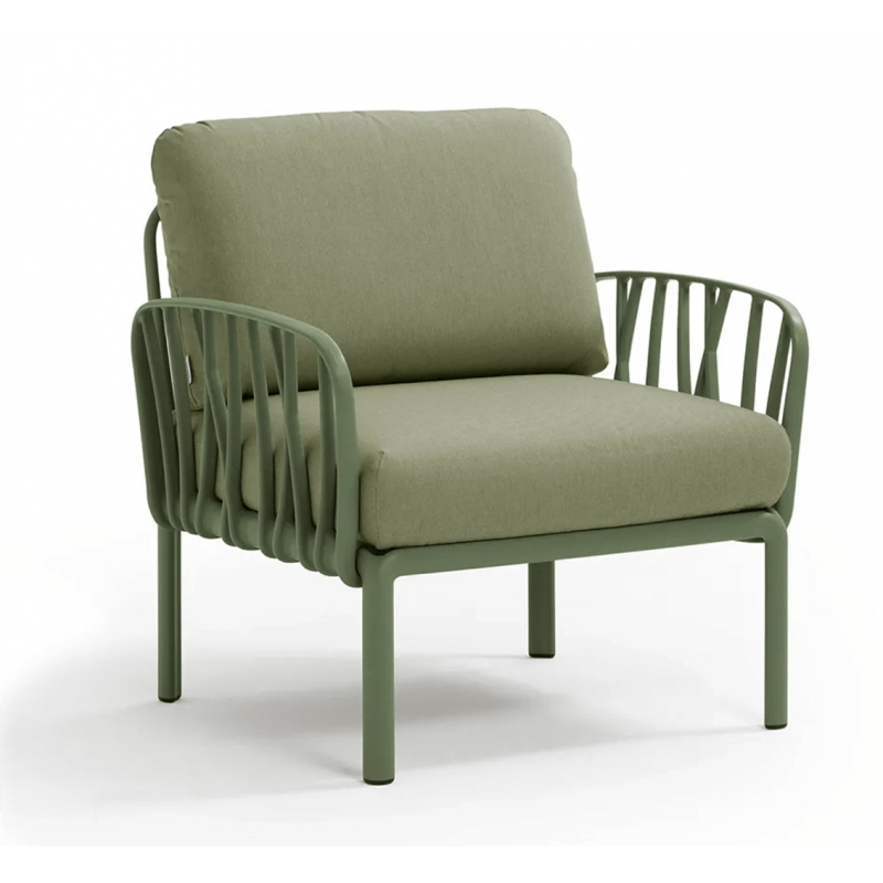FAUTEUIL LOUNGE D'EXTÉRIEUR KOMODO VERT