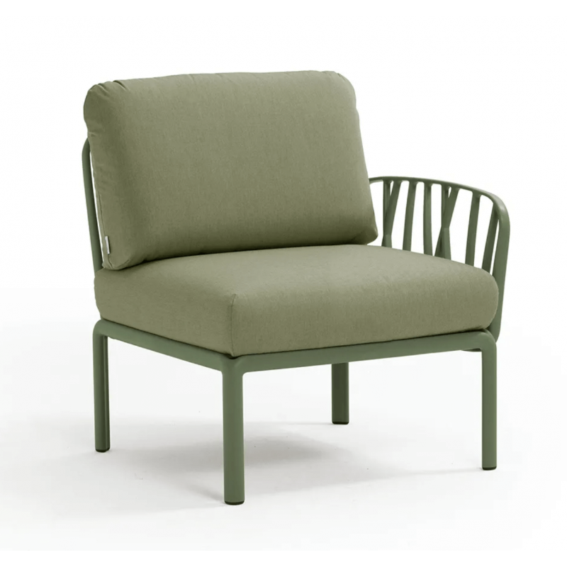 FAUTEUIL MODULABLE LOUNGE D'EXTÉRIEUR KOMODO