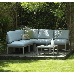 FAUTEUIL D'ANGLE MODULABLE D'EXTÉRIEUR KOMODO