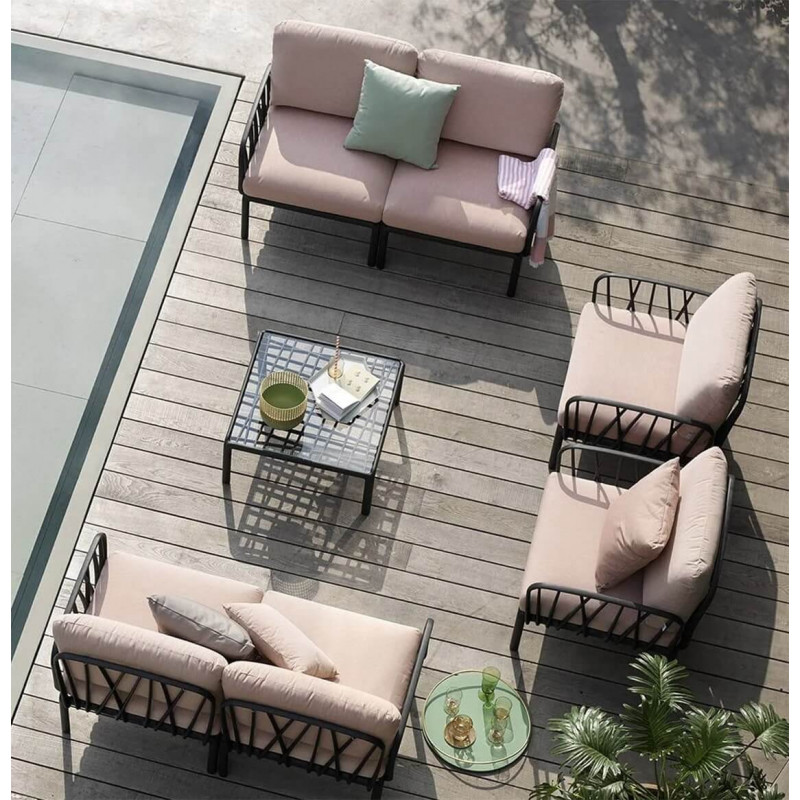 CANAPÉ MODULABLE DE JARDIN KOMODO 5
