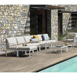CANAPÉ MODULABLE DE JARDIN KOMODO 5