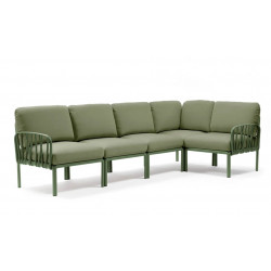 CANAPÉ MODULABLE DE JARDIN KOMODO 5
