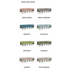 CANAPÉ MODULABLE DE JARDIN KOMODO 5