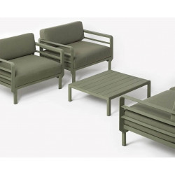 FAUTEUIL D'EXTÉRIEUR LOUNGE MODULABLE MAXIMO