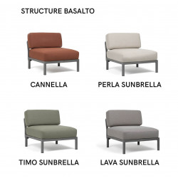 FAUTEUIL D'EXTÉRIEUR SANS ACCOUDOIRS MAXIMO