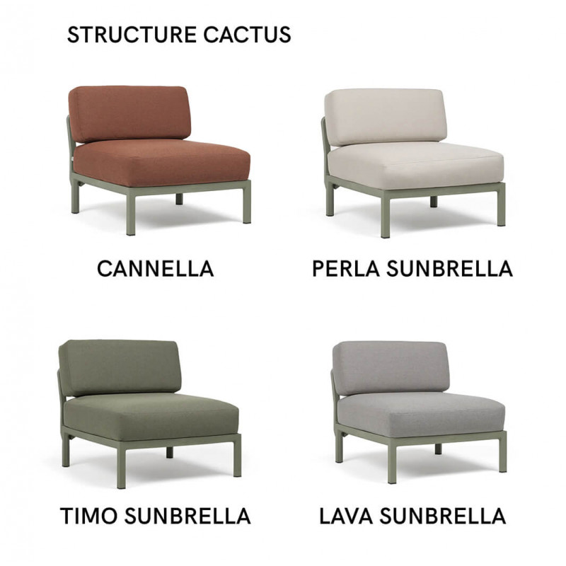 FAUTEUIL D'EXTÉRIEUR SANS ACCOUDOIRS MAXIMO