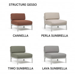 FAUTEUIL D'EXTÉRIEUR SANS ACCOUDOIRS MAXIMO