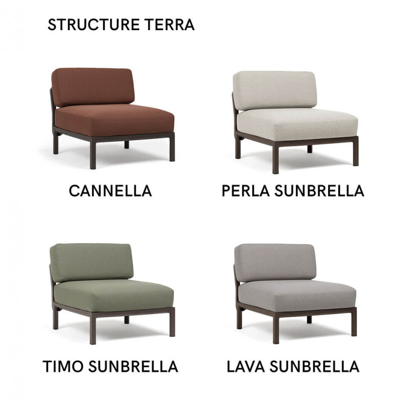 FAUTEUIL D'EXTÉRIEUR SANS ACCOUDOIRS MAXIMO