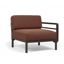 FAUTEUIL DE JARDIN AVEC UN ACCOUDOIR MODULABLE MAXIMO