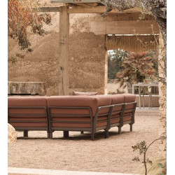 FAUTEUIL D'ANGLE LOUNGE MODULABLE MAXIMO