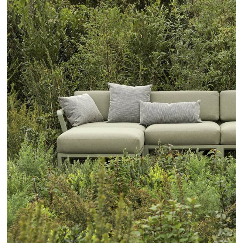 POUF DE TERRASSE LOUNGE EN TISSU MAXIMO