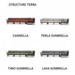CANAPÉ MODULABLE DE JARDIN MAXIMO 5
