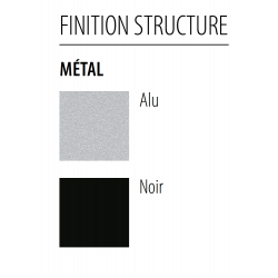 Chaise MOLLY - Chaise Cuisine Métal & Vinyle Personnalisable - Le Chaisier