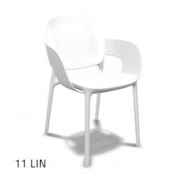 FAUTEUIL MODERNE EN POLYPROPYLÈNE HUG