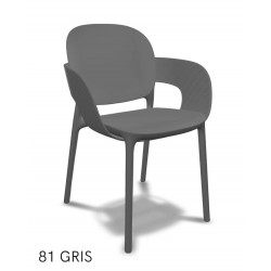 FAUTEUIL MODERNE EN POLYPROPYLÈNE HUG