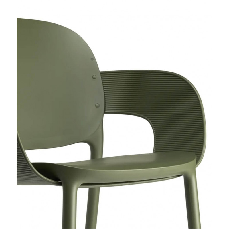 FAUTEUIL MODERNE EN POLYPROPYLÈNE HUG