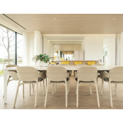 FAUTEUIL MODERNE EN POLYPROPYLÈNE HUG