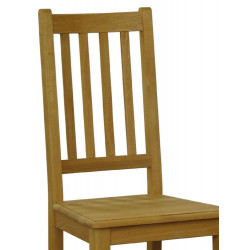 Chaise En Bois Et Paille Rustique Coloniale - Le Chaisier