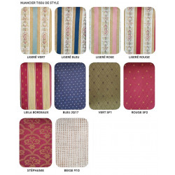 Chaise De Style ADELINE Personnalisable En Bois Et Tissu - Le Chaisier