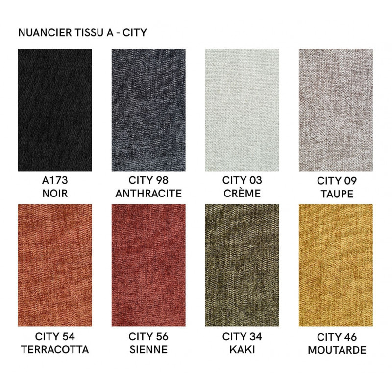 CHAISE FRANÇAISE EN CHÊNE ET TISSU POIGNÉE THALES