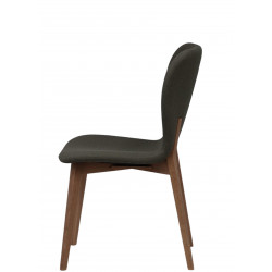 CHAISE FRANÇAISE CHÊNE ET TISSU JACOBSON