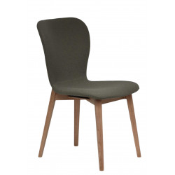 CHAISE FRANÇAISE CHÊNE ET TISSU JACOBSON