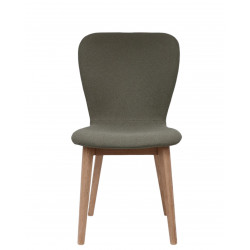 CHAISE FRANÇAISE CHÊNE ET TISSU JACOBSON