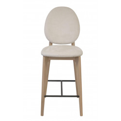 TABOURET FRANÇAIS MÉDAILLON CONTEMPORAIN ALVA