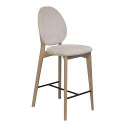 TABOURET FRANÇAIS MÉDAILLON CONTEMPORAIN ALVA