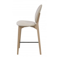 TABOURET FRANÇAIS MÉDAILLON CONTEMPORAIN ALVA
