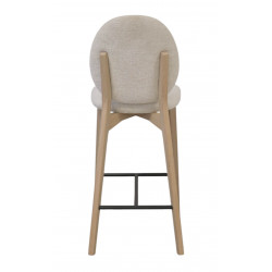 TABOURET FRANÇAIS MÉDAILLON CONTEMPORAIN ALVA