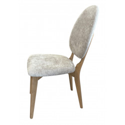 CHAISE FRANÇAISE MÉDAILLON CONTEMPORAIN ALVA