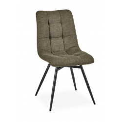 CHAISE EN TISSU DÉCO NARBONNE VERT