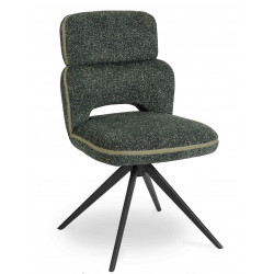 CHAISE COSY MODERNE LEILA VERT