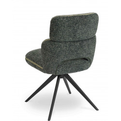 CHAISE COSY MODERNE LEILA VERT