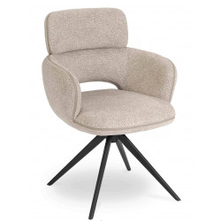 FAUTEUIL COSY MODERNE LEILA BEIGE