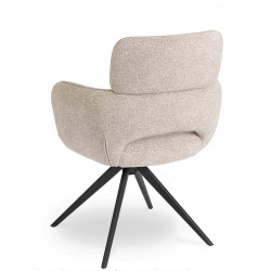 FAUTEUIL COSY MODERNE LEILA BEIGE